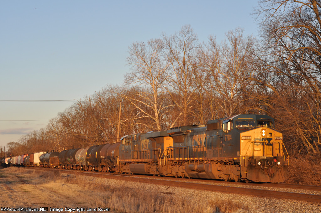 CSXT 7784 South